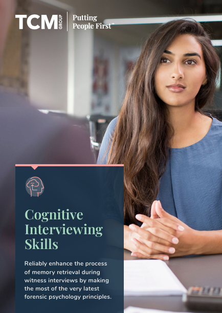 Cognitive Interviewing Skills course